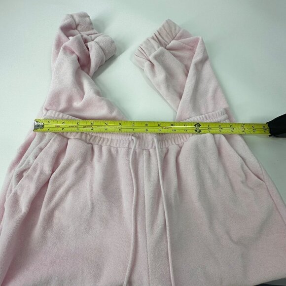 Stoney Clover x Target Ankle Terry Cloth Jogger Pant Light Pink Size Medium - Picture 5 of 7